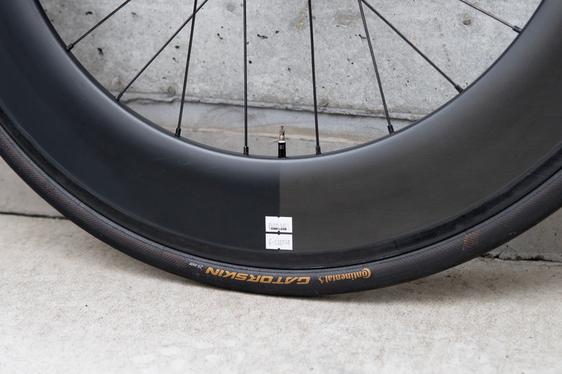 USED BROTURES SHRED88 CARBON RIM × BROTURES TRIPLE THREAT HUB Custom Wheel (F/R Set)【USED】