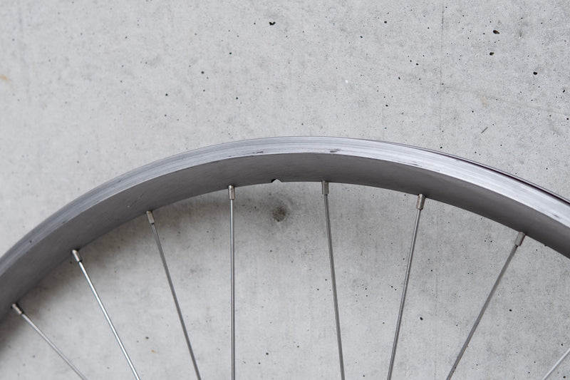 H PLUS SON AT-25 (HLH) × PHILWOOD LOW FLANGE TRACK HUB (GUNMETAL) Custom Wheel (F/R Set)【USED】