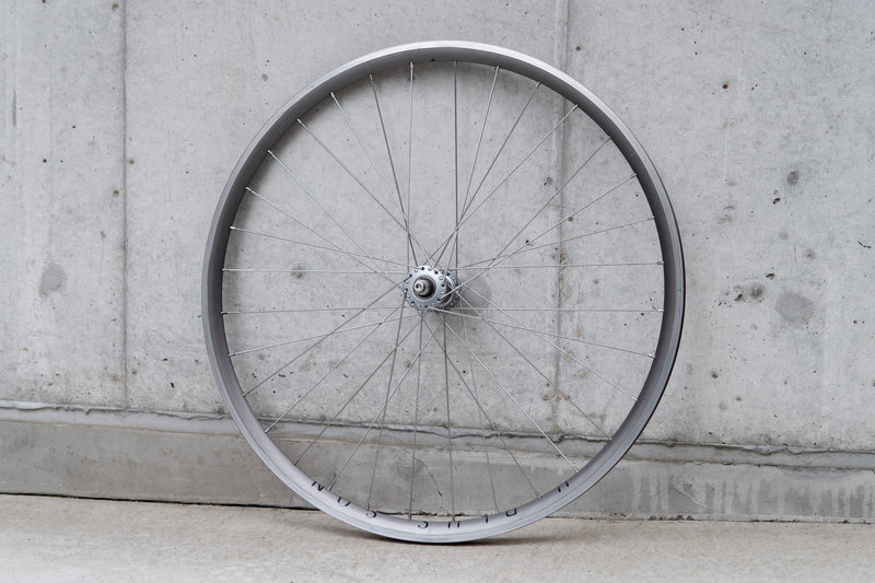 H PLUS SON AT-25 (HLH) × PHILWOOD LOW FLANGE TRACK HUB (GUNMETAL) Custom Wheel (F/R Set)【USED】