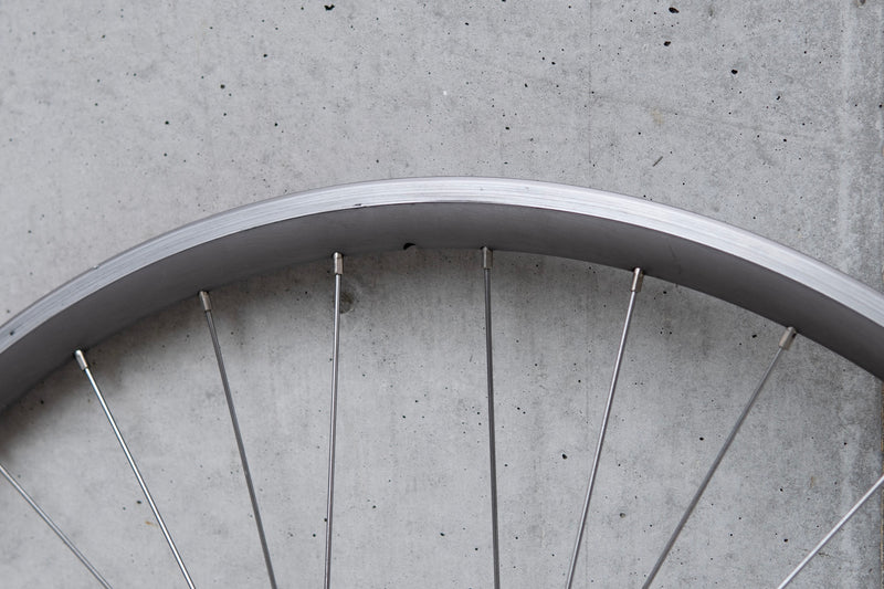 H PLUS SON AT-25 (HLH) × PHILWOOD LOW FLANGE TRACK HUB (GUNMETAL) Custom Wheel (F/R Set)【USED】