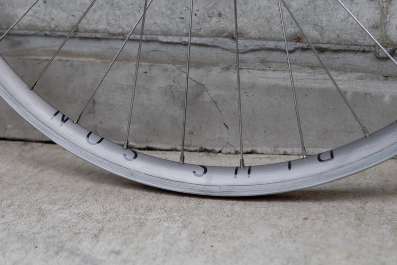 H PLUS SON AT-25 (HLH) × PHILWOOD LOW FLANGE TRACK HUB (GUNMETAL) Custom Wheel (F/R Set)【USED】