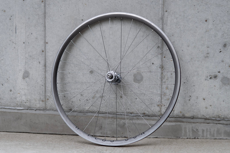 H PLUS SON AT-25 (HLH) × PHILWOOD LOW FLANGE TRACK HUB (GUNMETAL) Custom Wheel (F/R Set)【USED】