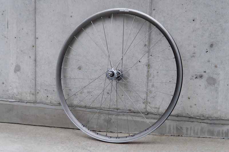H PLUS SON AT-25 (HLH) × PHILWOOD LOW FLANGE TRACK HUB (GUNMETAL) Custom Wheel (F/R Set)【USED】