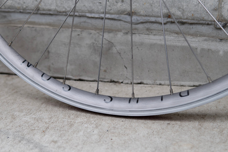 H PLUS SON AT-25 (HLH) × PHILWOOD LOW FLANGE TRACK HUB (GUNMETAL) Custom Wheel (F/R Set)【USED】