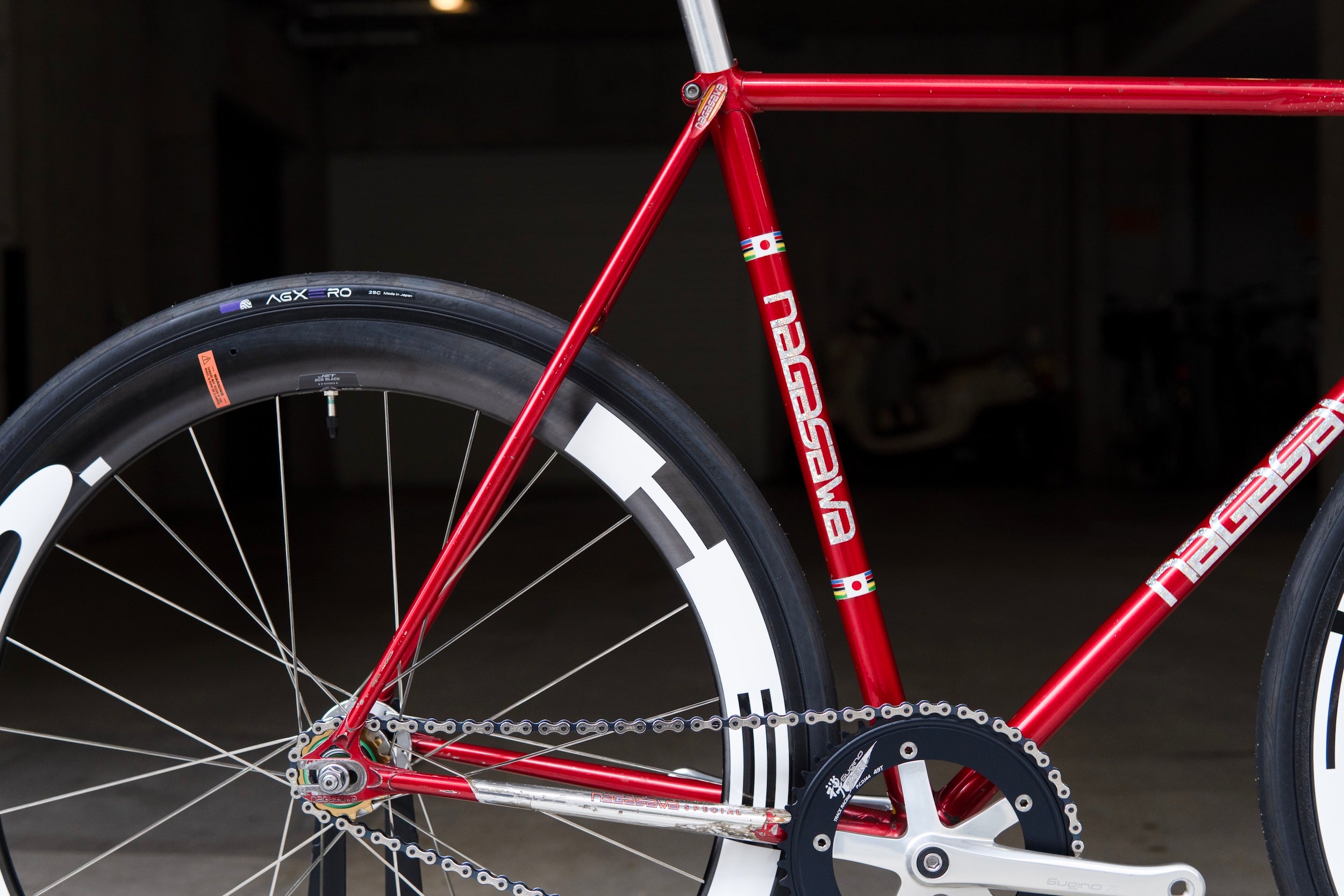 Nagasawa NJS (Red Metallic with rainbow flake / C-T545mm)