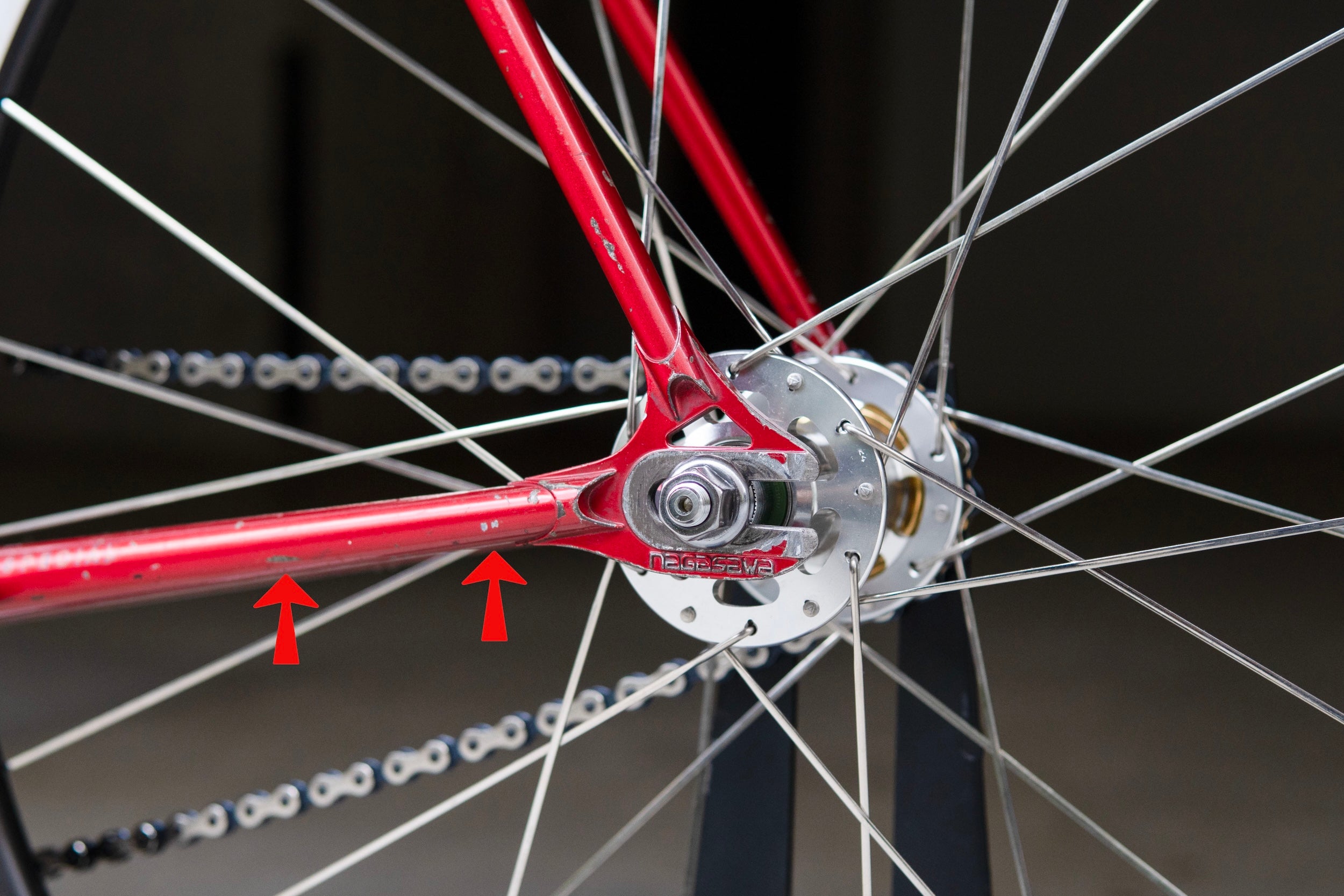 Nagasawa NJS (Red Metallic with rainbow flake / C-T545mm)