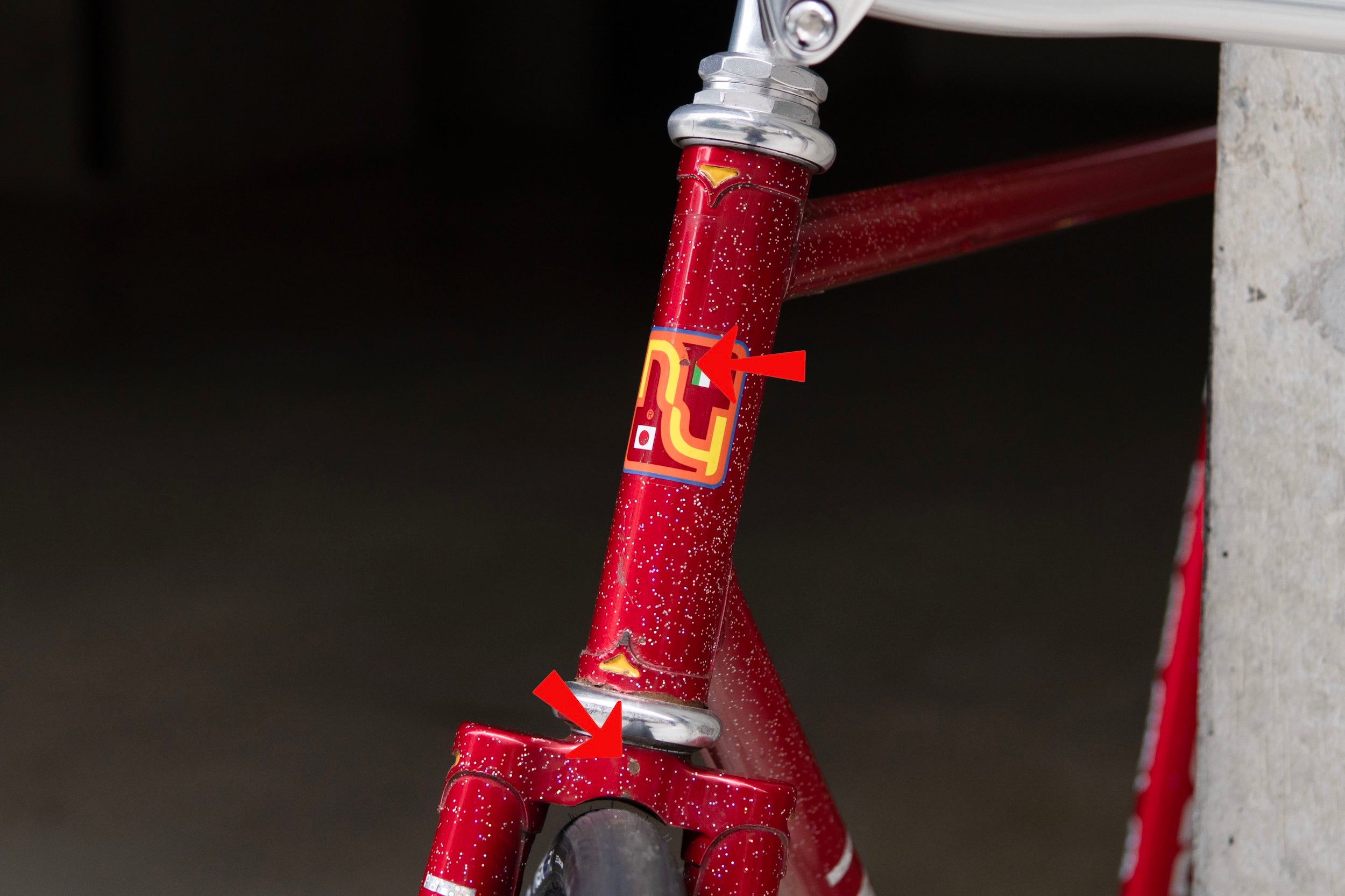 Nagasawa NJS (Red Metallic with rainbow flake / C-T545mm)