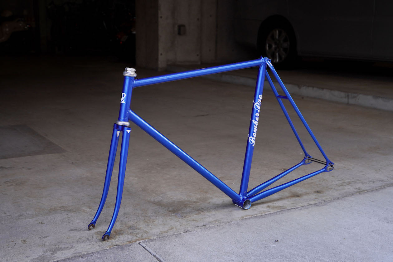 NJS ピストバイク　フレーム　ボンバープロ NJS ピストバイク フレーム ボンバープロ - メルカリ