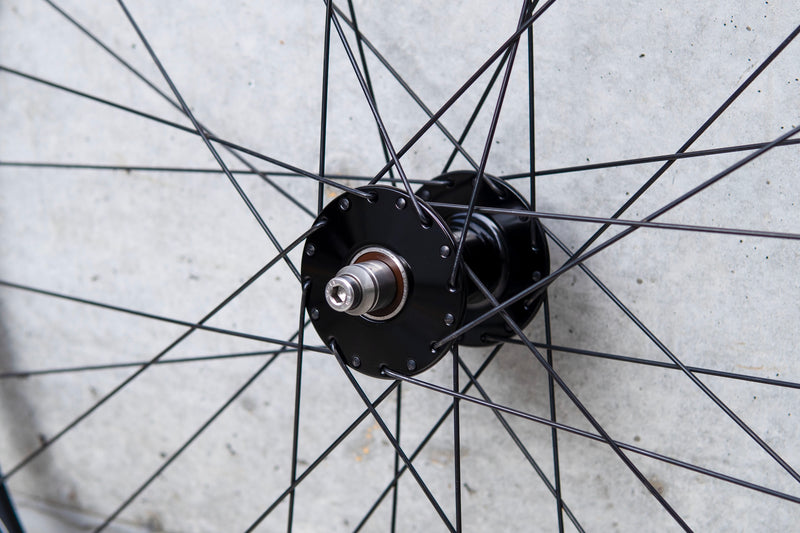 EASTON R90 SL × PHILWOOD HIGH FLANGE TRACK HUB Custom Wheel F/R Set【USED】