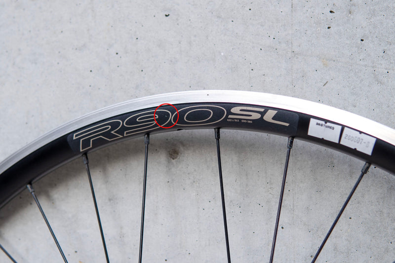 EASTON R90 SL × PHILWOOD HIGH FLANGE TRACK HUB Custom Wheel F/R Set【USED】