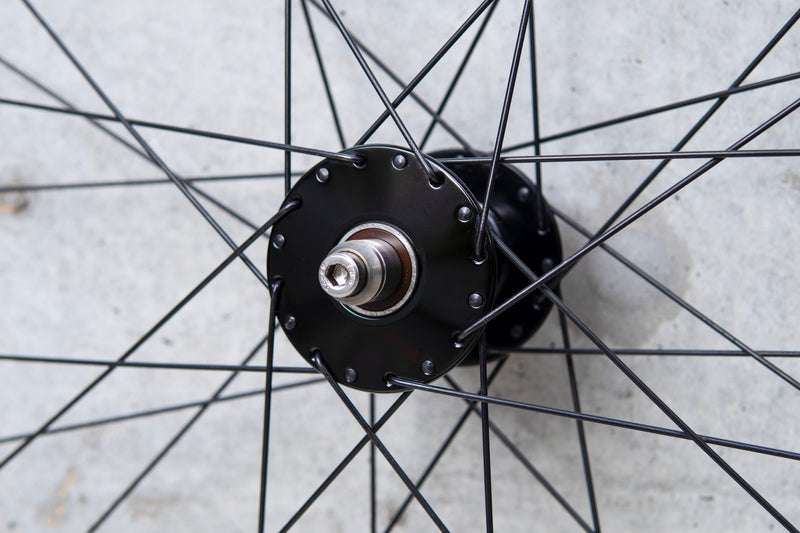 EASTON R90 SL × PHILWOOD HIGH FLANGE TRACK HUB Custom Wheel F/R Set【USED】