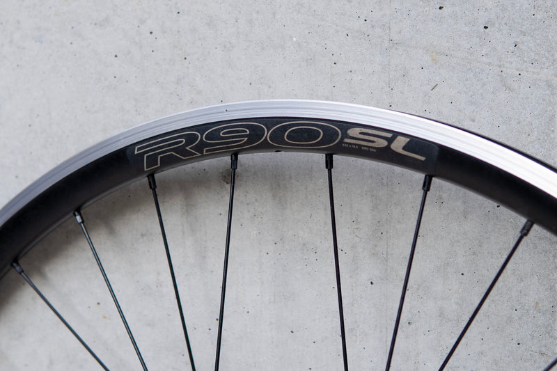 EASTON R90 SL × PHILWOOD HIGH FLANGE TRACK HUB Custom Wheel F/R Set【USED】