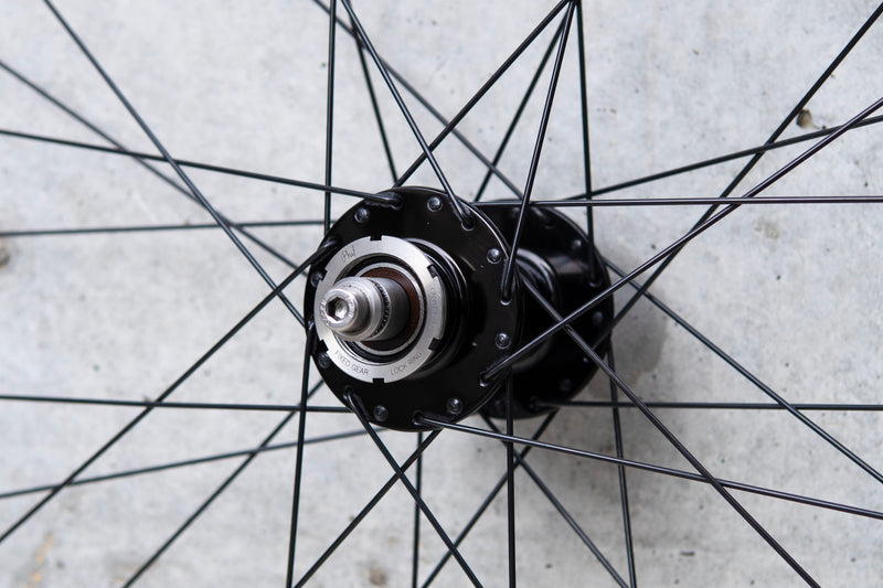 EASTON R90 SL × PHILWOOD HIGH FLANGE TRACK HUB Custom Wheel F/R Set【USED】