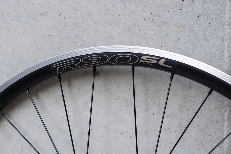 EASTON R90 SL × PHILWOOD HIGH FLANGE TRACK HUB Custom Wheel F/R Set【USED】