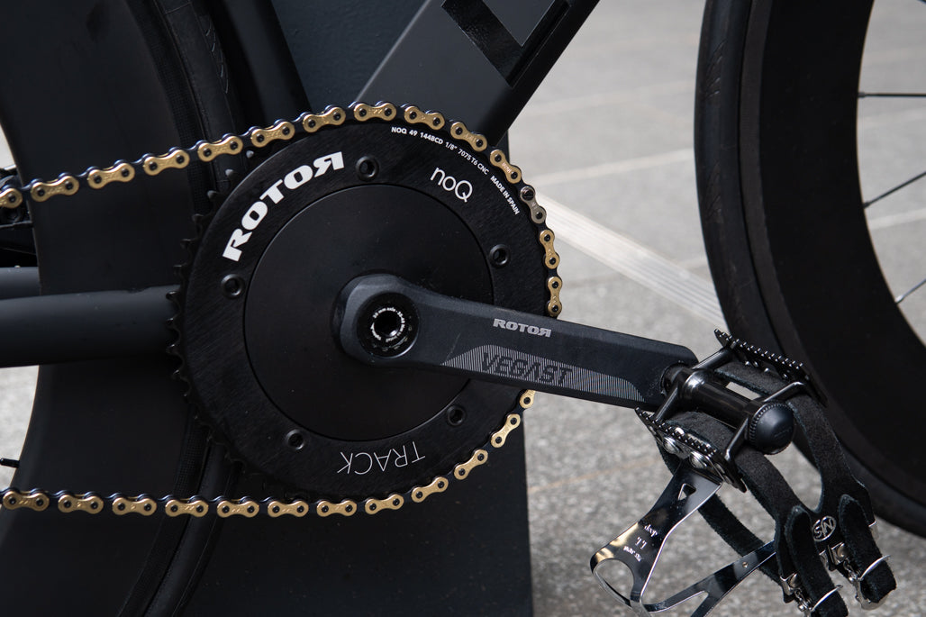 ROTOR VEGAST TRACK 165mm クランクアーム 3点セット ROTOR VEGAST TRACK CRANK SET