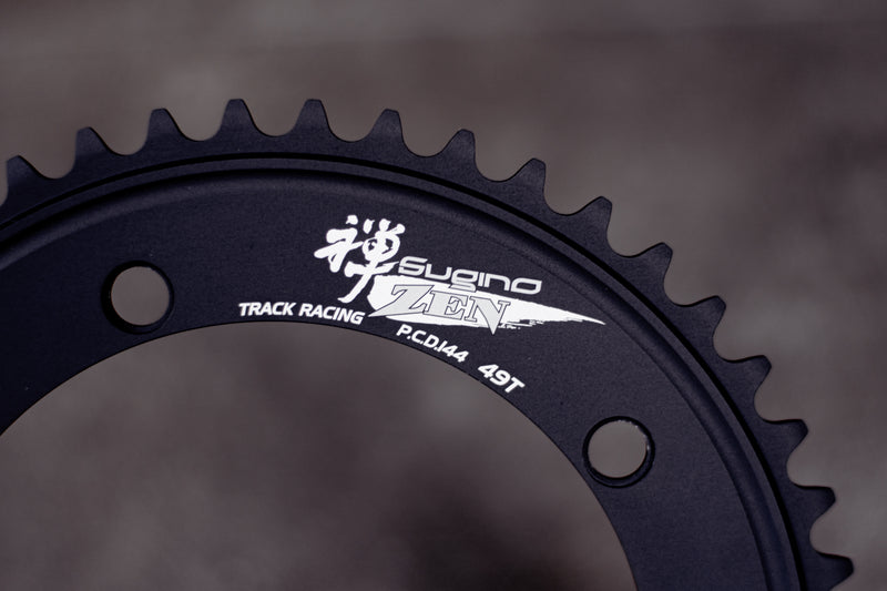 SUGINO ZEN144 CHAINRING Black