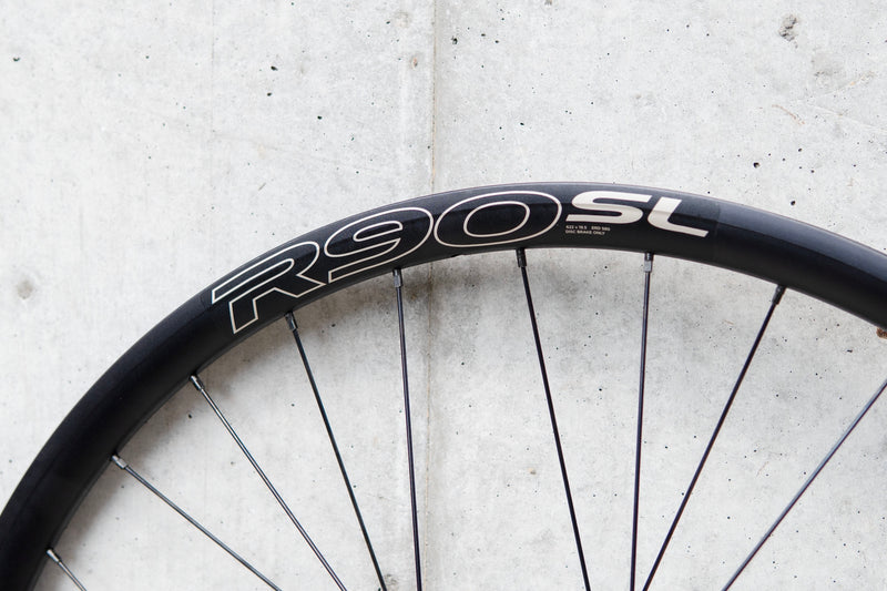 EASTON R90 SL DISC × PHILWOOD HIGH FLANGE TRACK HUB Custom Wheel F/R Set【USED】