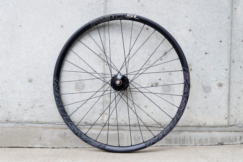 EASTON R90 SL DISC × PHILWOOD HIGH FLANGE TRACK HUB Custom Wheel F/R Set【USED】