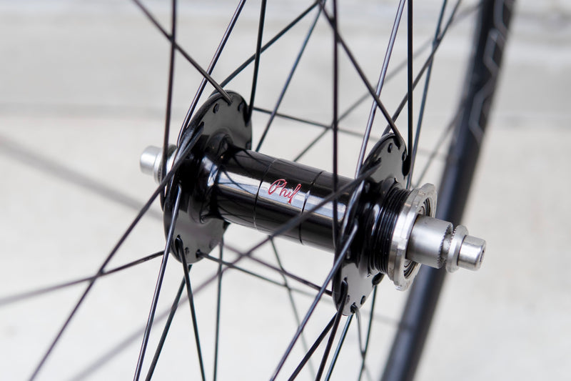 EASTON R90 SL DISC × PHILWOOD HIGH FLANGE TRACK HUB Custom Wheel F/R Set【USED】