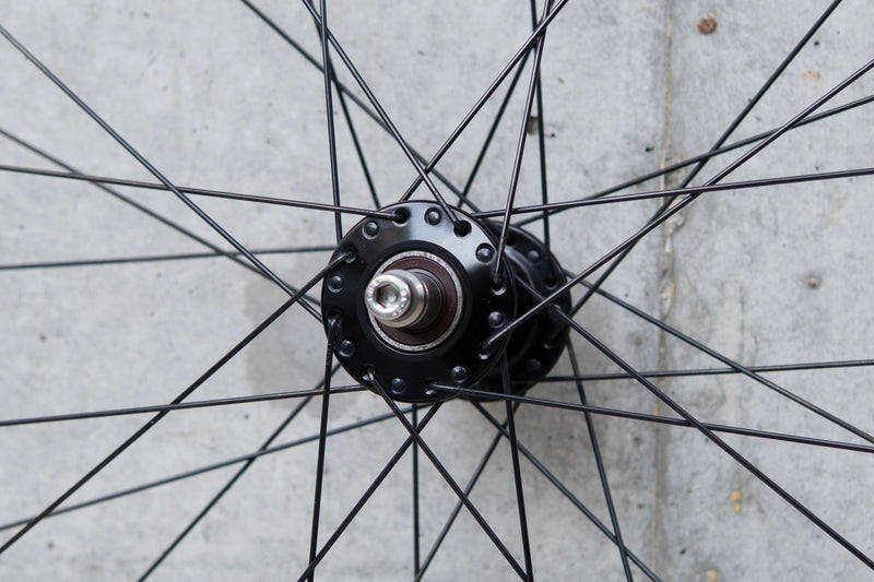 HED. Belgium Rim × PHILWOOD LOW FLANGE TRACK HUB Custom Wheel F/R Set【USED】