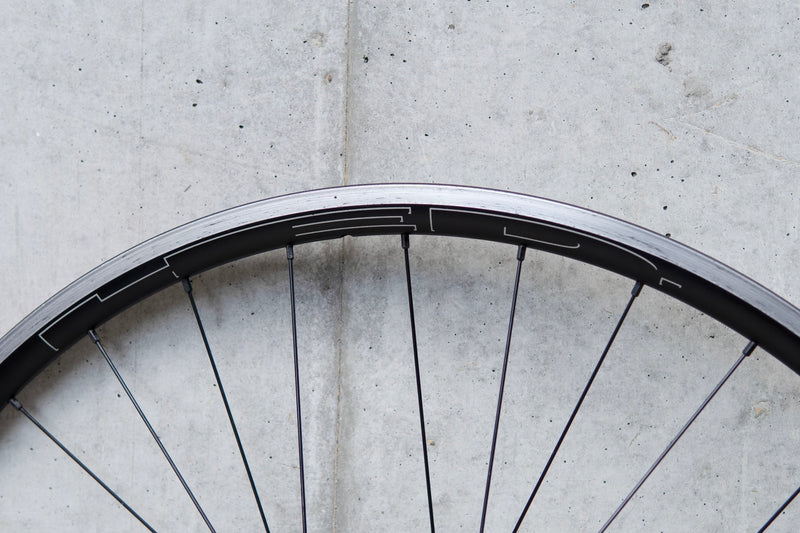 HED. Belgium Rim × PHILWOOD LOW FLANGE TRACK HUB Custom Wheel F/R Set【USED】