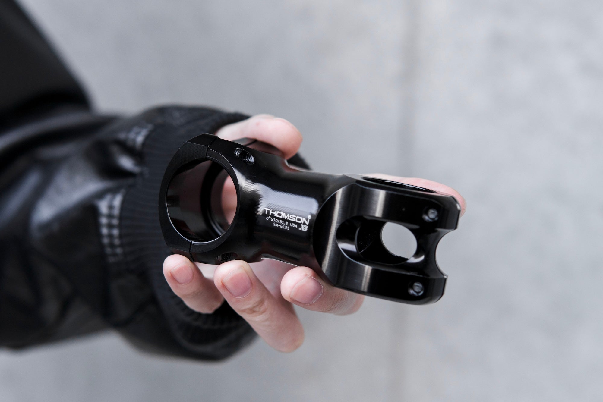 Thomson X4 Stem: Black, 70mm x 31.8mm Zero Rise MINT - Bike