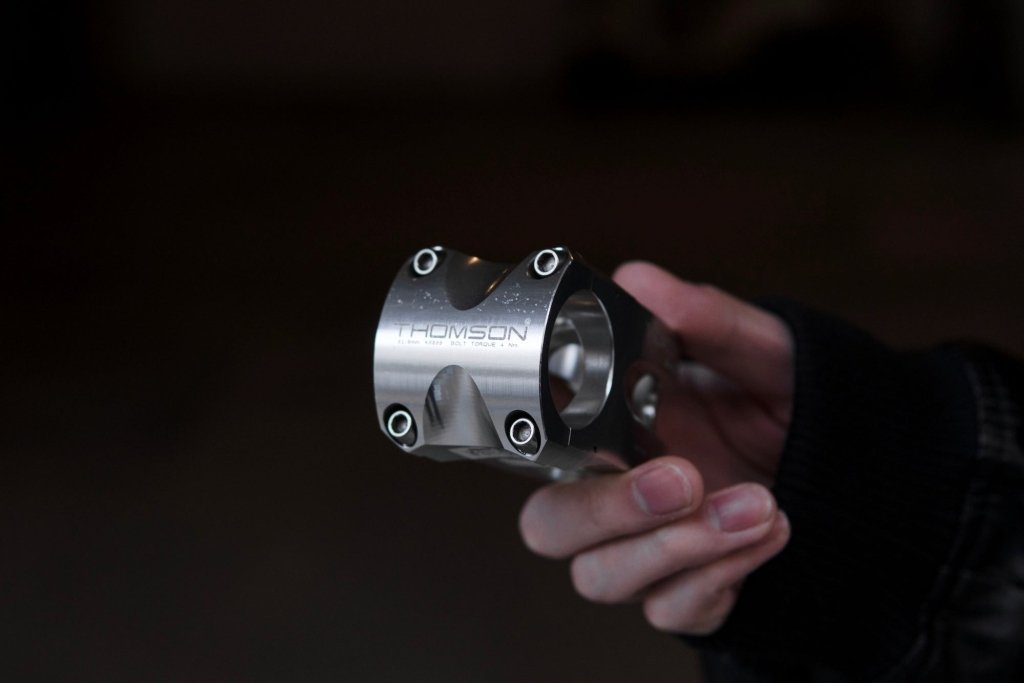 USED】THOMSON ELITE X4 STEM Silver (0° / 50mm / Ø31.8)