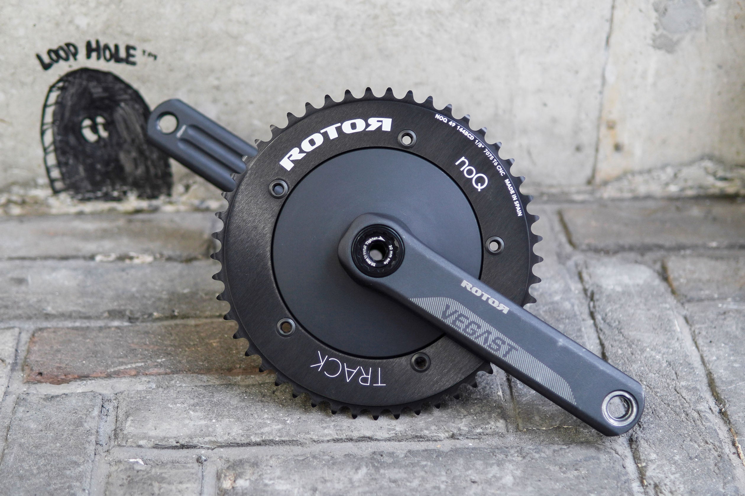 ROTOR noQ 144 TRACK CHAINRING 49T 144#47/49 Limited Edition 