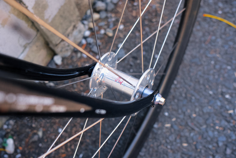 PHILWOOD PRO HIGH FLANGE TRACK HUB SILVER