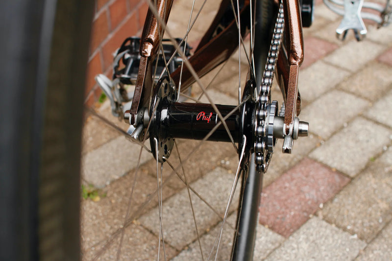 PHILWOOD PRO HIGH FLANGE TRACK HUB BLACK