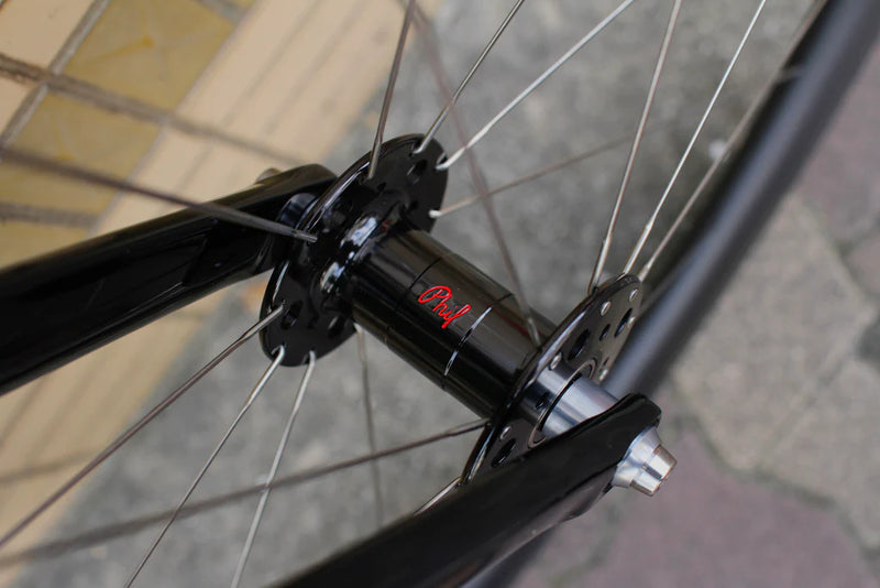 PHILWOOD PRO HIGH FLANGE TRACK HUB BLACK