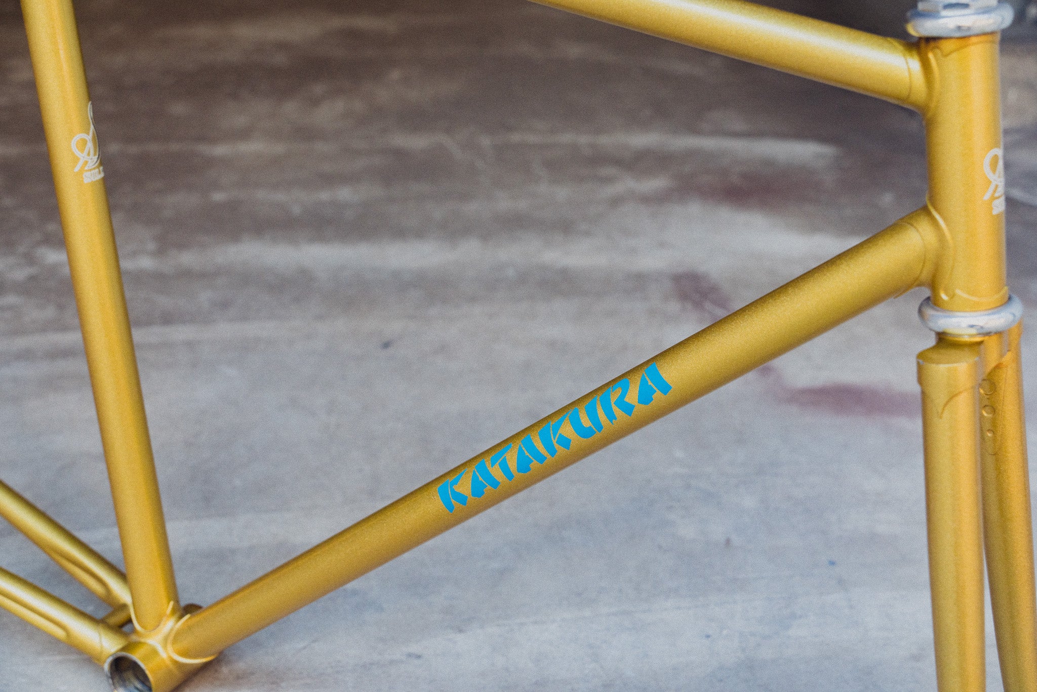 Katakura Silk Vintage NJS Frame set (Gold / C-T51.5mm)