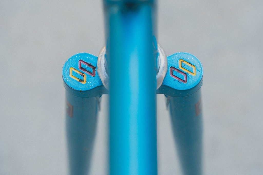 パーツ samson njs 540 SAMSON Vintage NJS Frame set(Blue / C-T545mm)