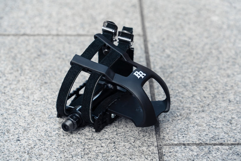 BROTURES Nylon Toe Clip x MKS MASH STREAM Pedal Set