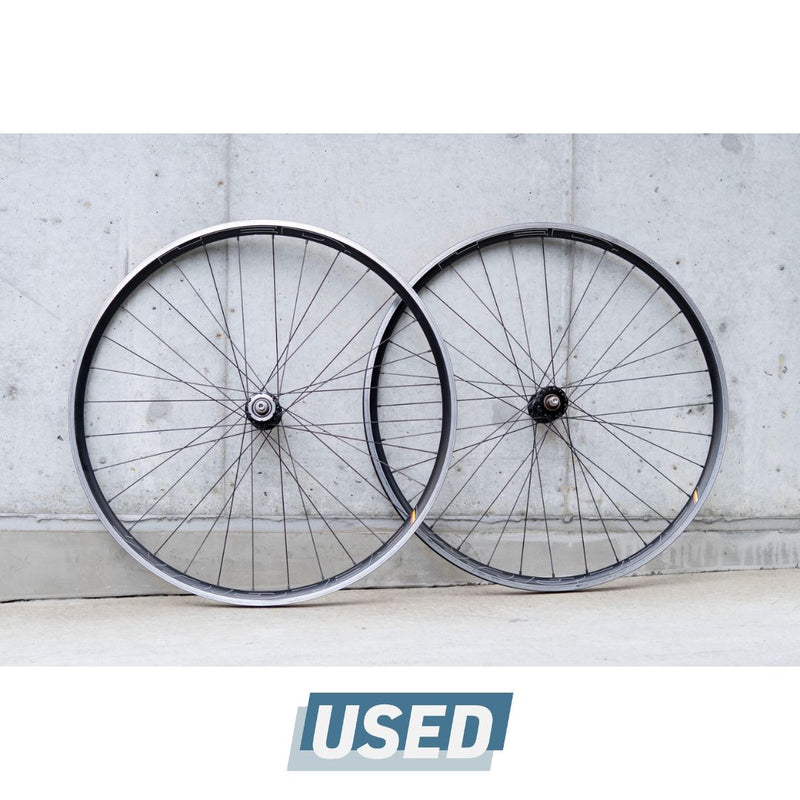HED. Belgium Rim × PHILWOOD LOW FLANGE TRACK HUB Custom Wheel F/R Set【USED】