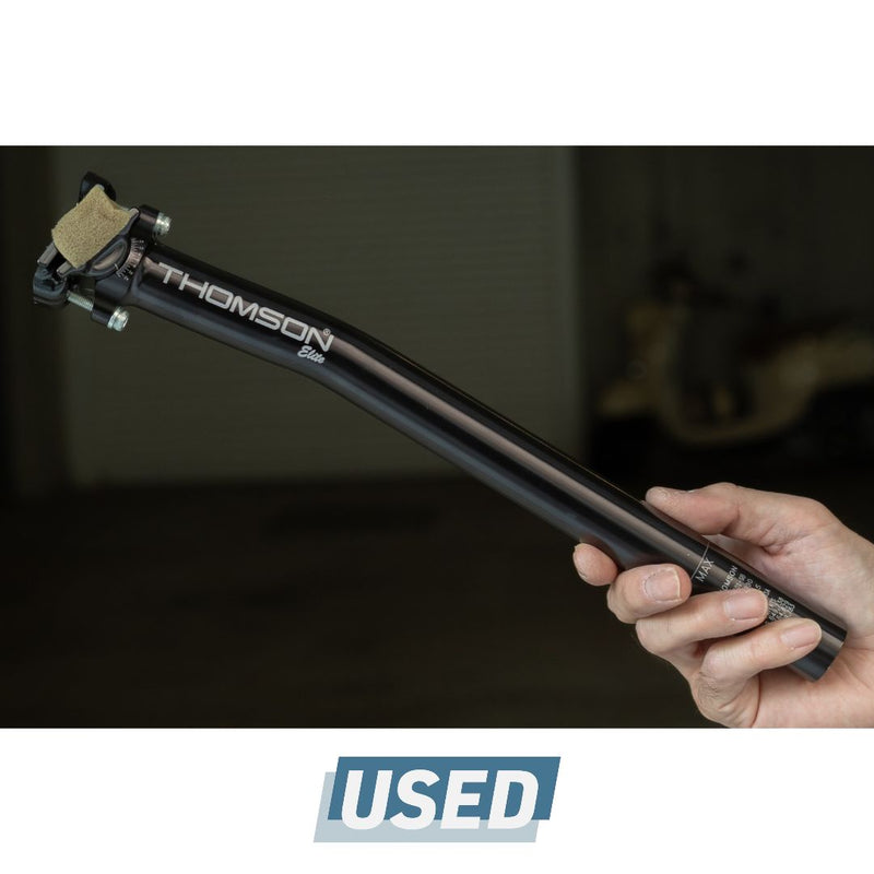 【USED】THOMSON ELITE SEATPOST (Black/Ø27.2 / オフセット16mm/330mm)