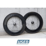 USED BROTURES SHRED88 CARBON RIM × BROTURES TRIPLE THREAT HUB Custom Wheel (F/R Set)【USED】