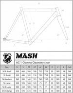 【USED】MASH AC-1 “GAMMA” (XSsize / C-T500mm)