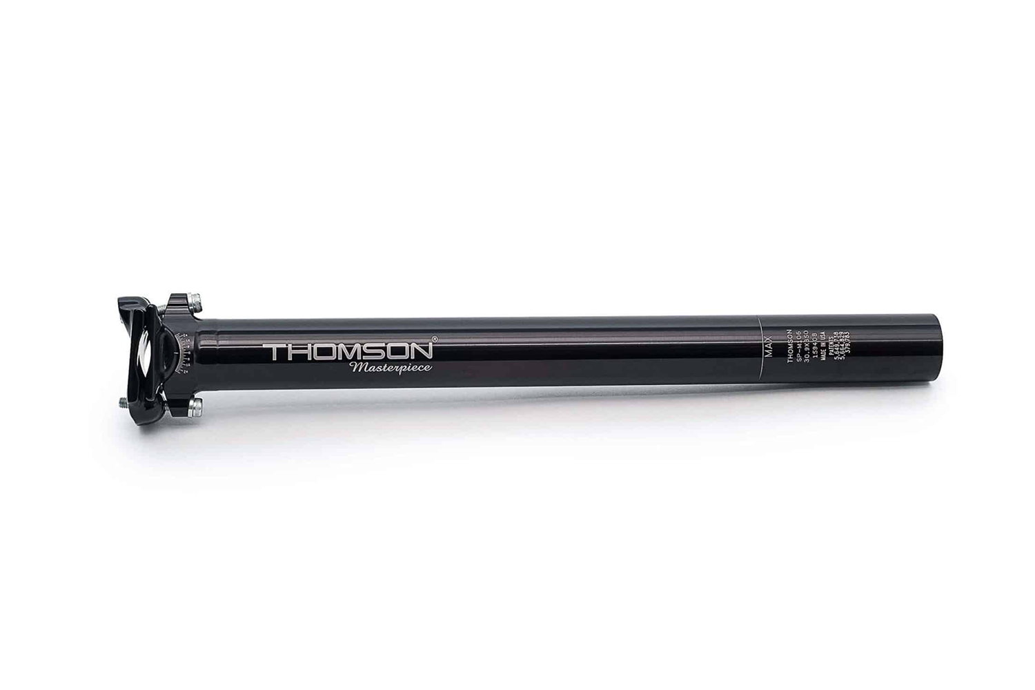 THOMSON Masterpiece シートポスト 31.6 ブラック THOMSON MASTERPIECE SEATPOST Straight