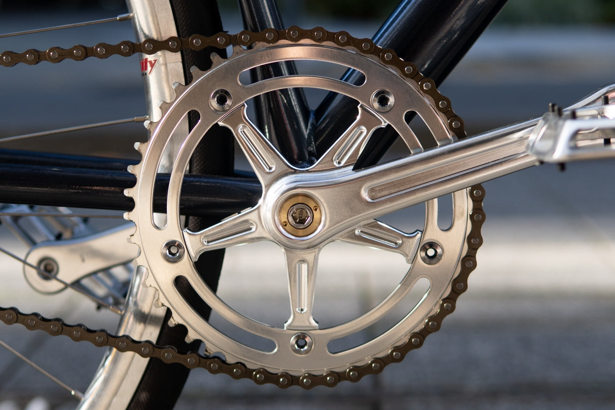 BLUE LUG RMC track crank set 与え - パーツ