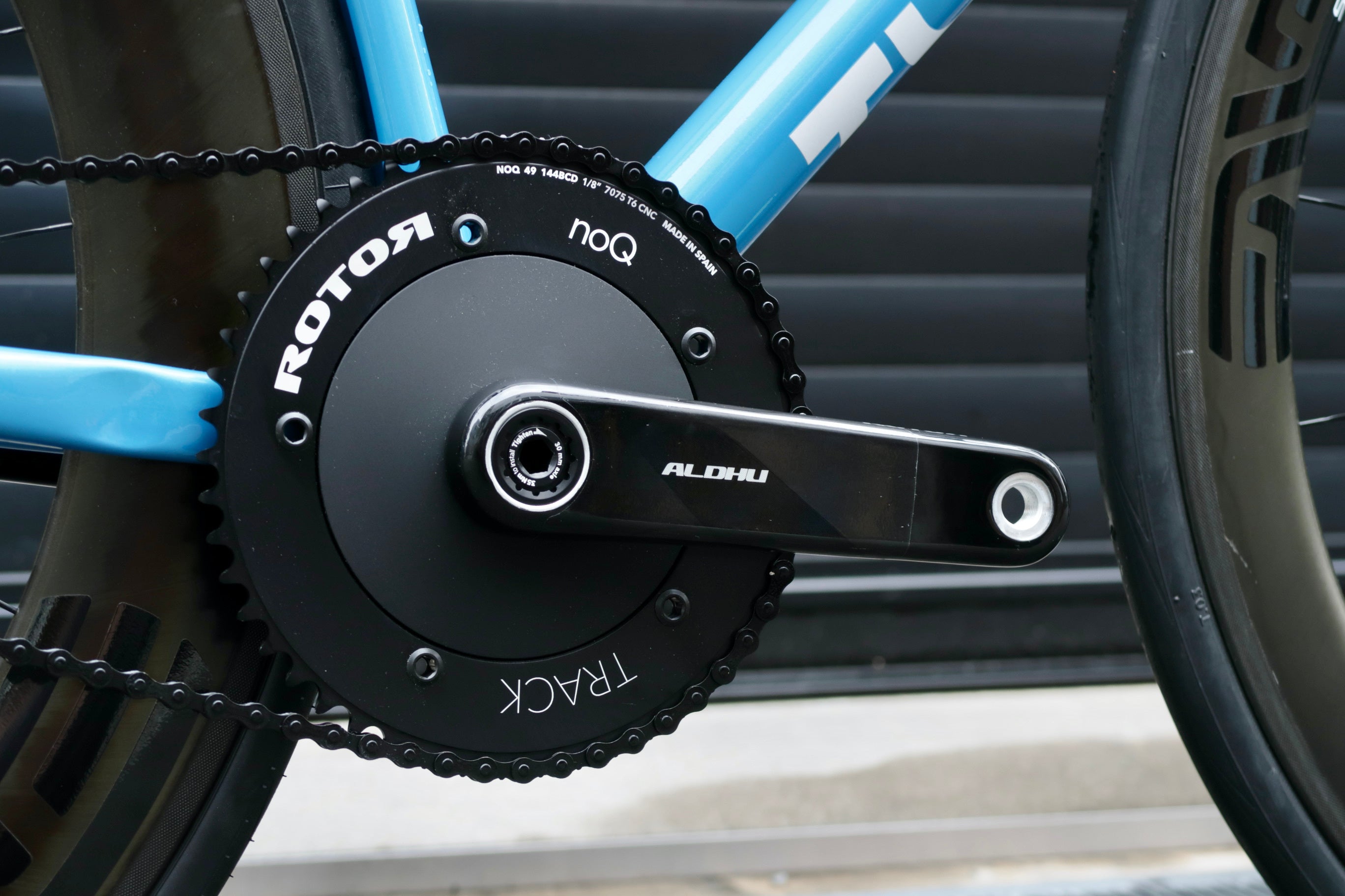 ROTOR ALDHU CARBON TRACK CRANK SET