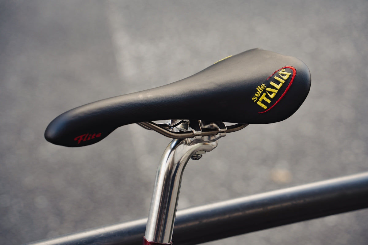 selle ITALIA Flite 1990 NJS フライト サドル 競輪 - 自転車