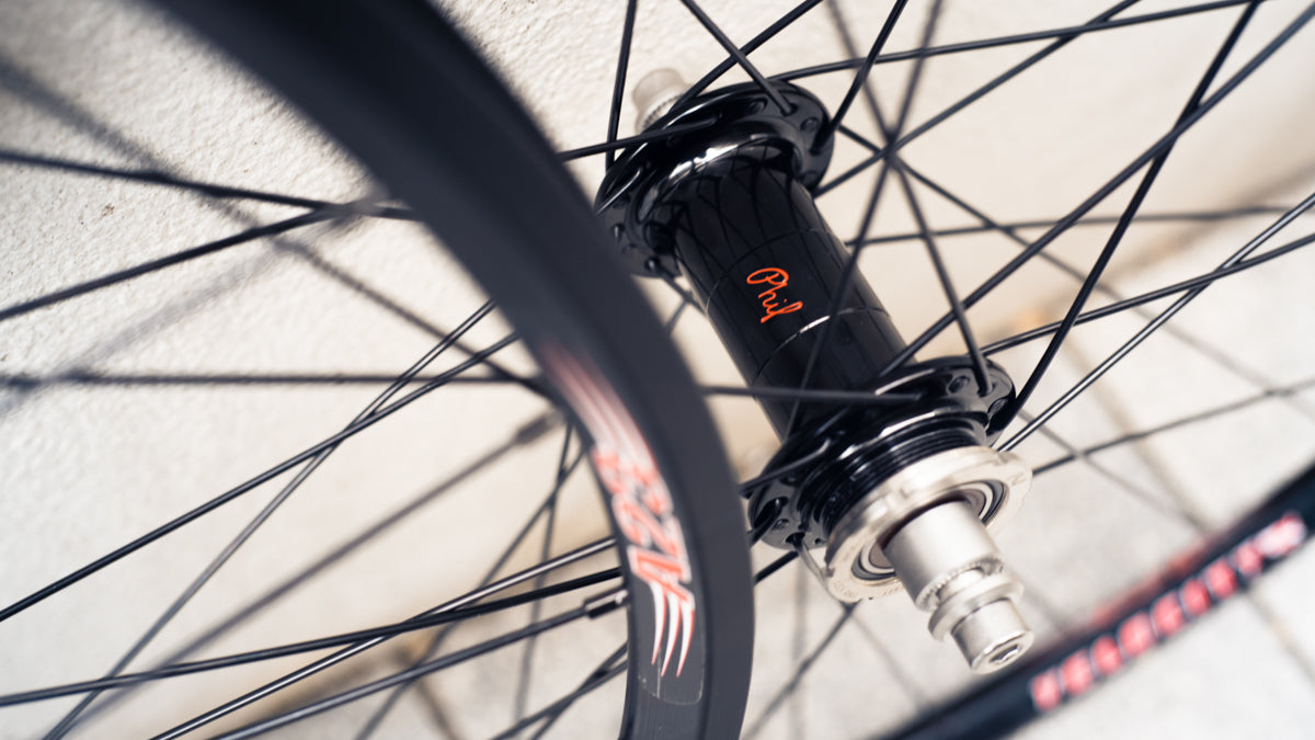 VELOCITY A23 × PHILWOOD Low Flange Track Hub