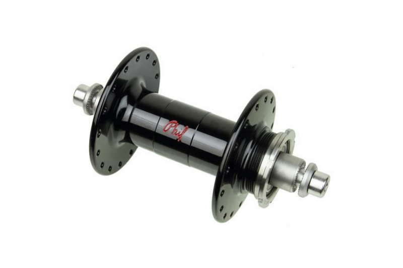 Philwood High Flange Track Hub Black
