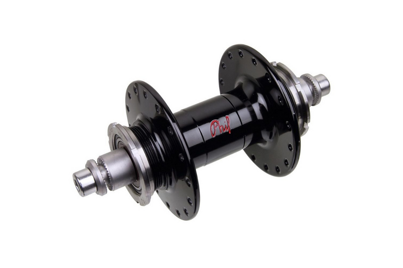 PHILWOOD HIGH FLANGE TRACK HUB Black PHILWOOD HIGH FLANGE TRACK HUB Black