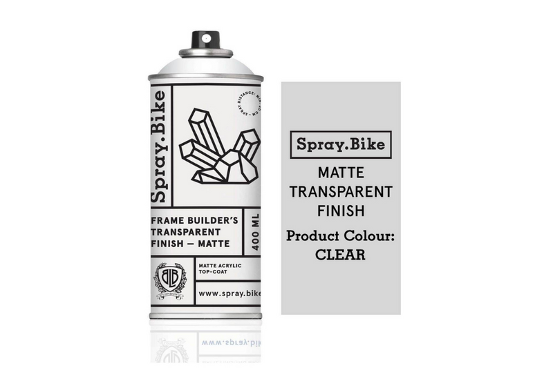 Spray.bike 400ml Frame Builder's Transparent Finish "Matte"